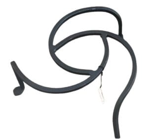 Hand-forged heavy-duty steel trivet and potjie stand for outdoor cooking